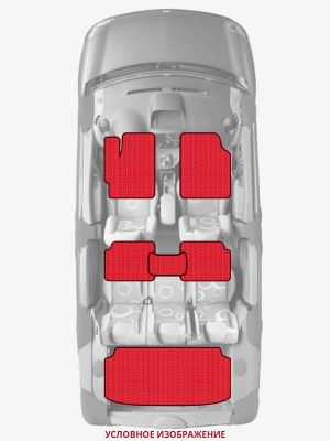 ЭВА коврики «Queen Lux» комплект для Nissan 370Z